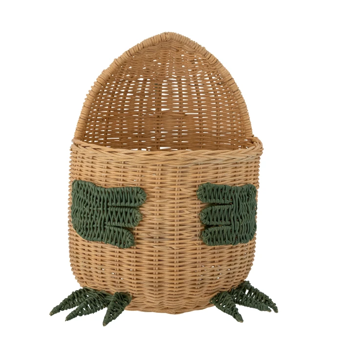 Bloomingville MINI Eddi Kurv, Natur, Rattan