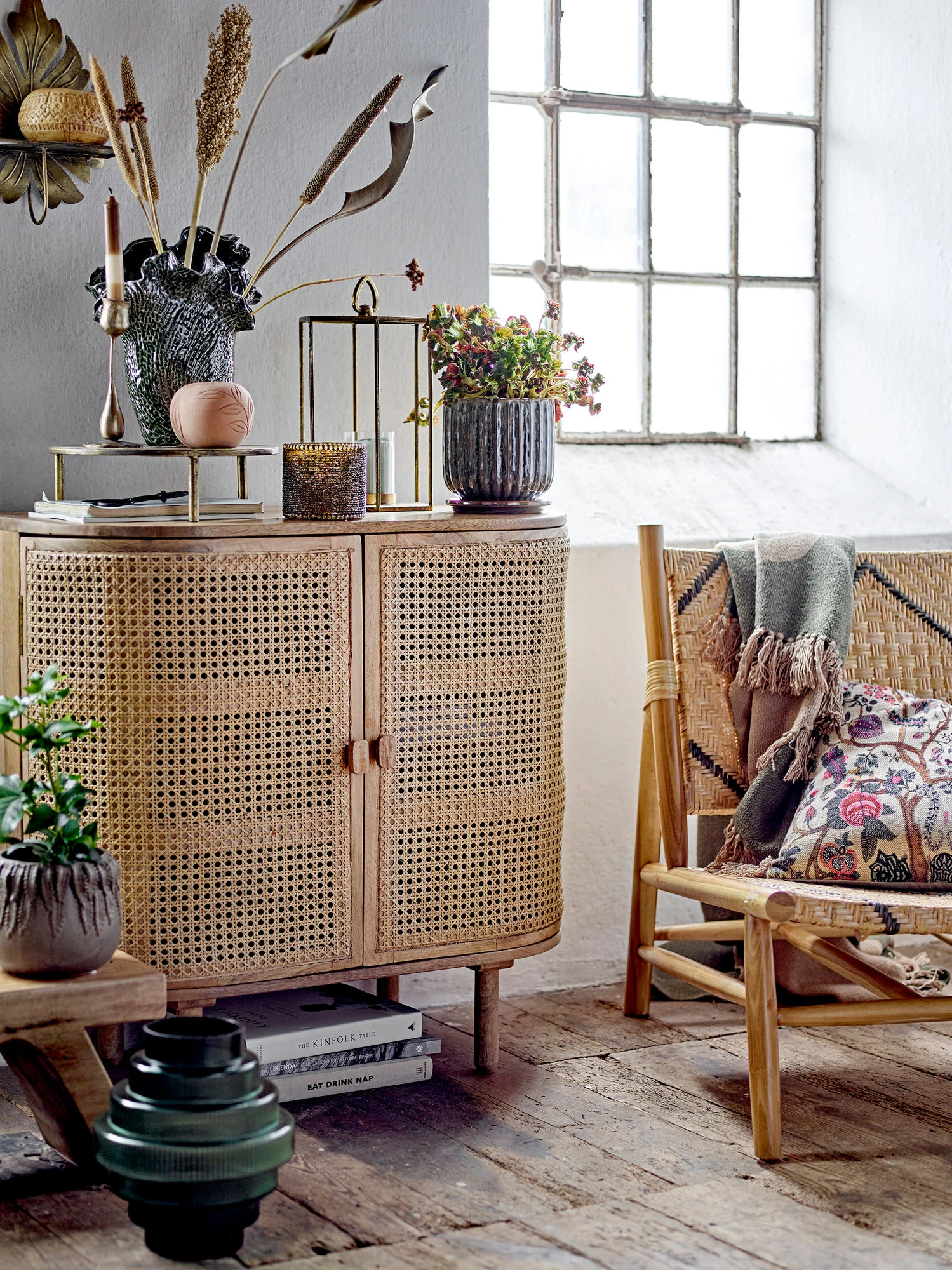 Creative Collection Lennox Loungestol, Natur Creative Collection Lennox Loungestol, Natur