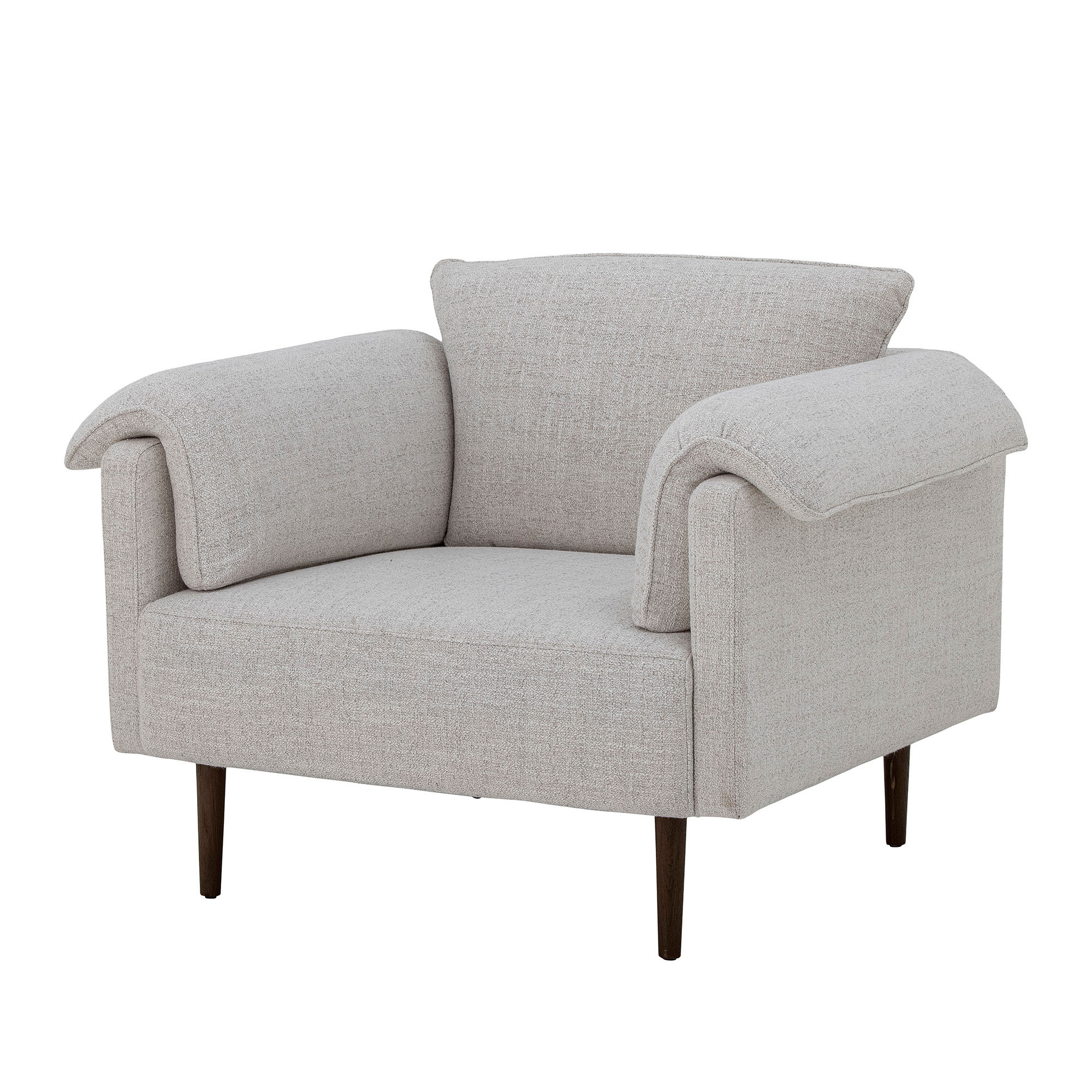 Bloomingville Chesham Loungestol, Hvid, Polyester