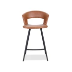 House of Sander Tora høj barstol, sort – Leveres 2 pr. Kasse