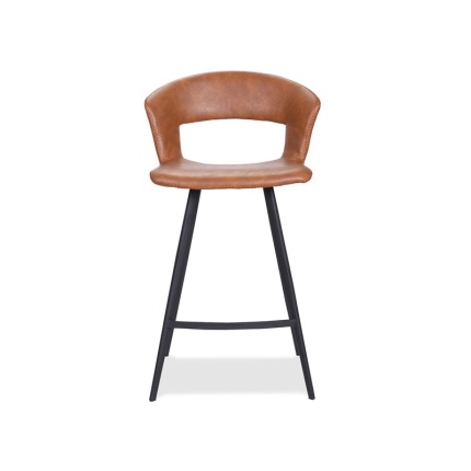 House of Sander Tora Lav barstol, cognac – Leveres 2 pr. Kasse