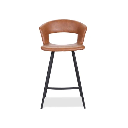 House of Sander Tora Lav barstol, cognac – Leveres 2 pr. Kasse