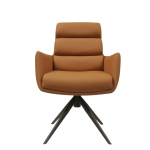 Hundevad Nürnberg flet stol med hvid hynde