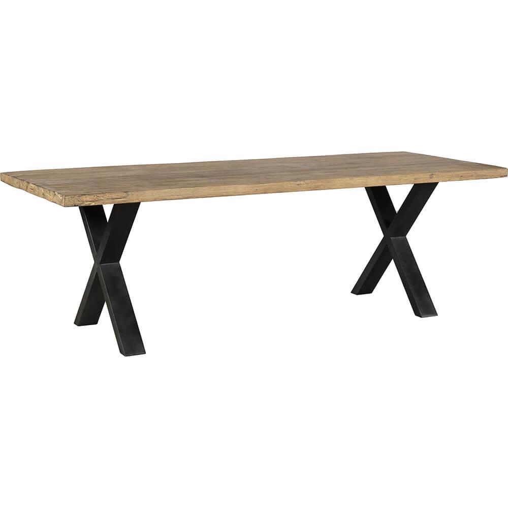 Trademark Ross Plankebord i natur træ – Inkl. Sort X stel