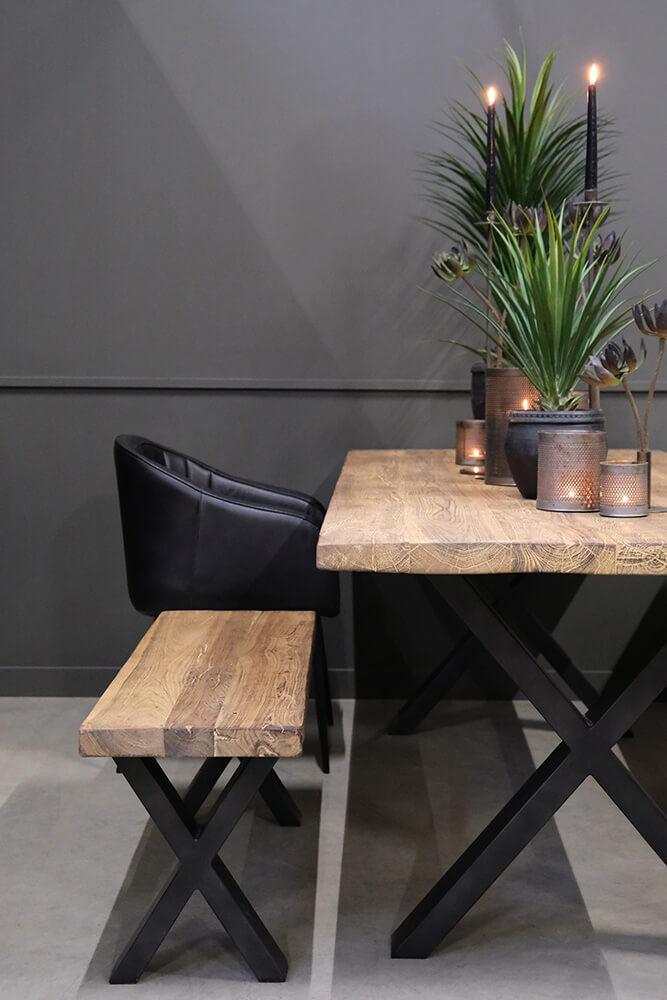 Trademark Ross Plankebord i natur træ – Inkl. Sort X stel Trademark Ross Plankebord i natur træ – Inkl. Sort X stel