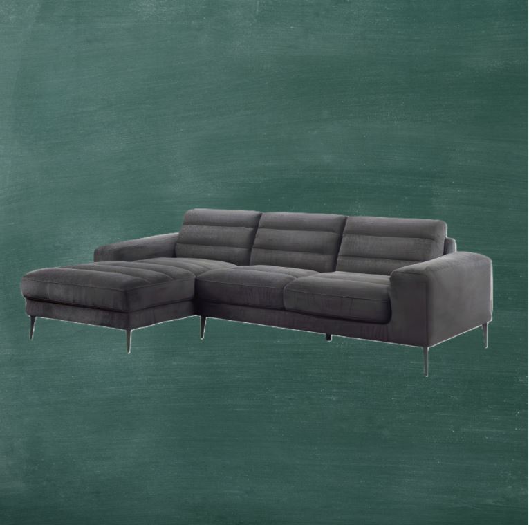 Hundevad Sofa Oswald – Chaise Venstre – Stof Wind 11 – Pocket indlæg