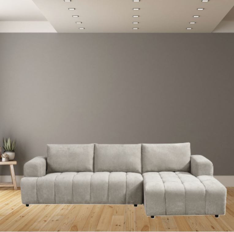 Hundevad Sofa Oswald – Chaise Højre – Stof Wind 11 – Pocket indlæg