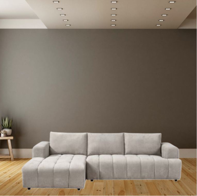 Hundevad Sofa Oswald – Chaise Venstre – Stof Wind 11 – Pocket indlæg