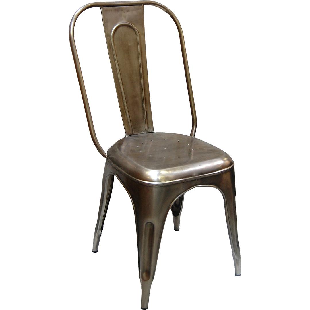 Trademark Living spisebordsstol med høj ryg – shiny